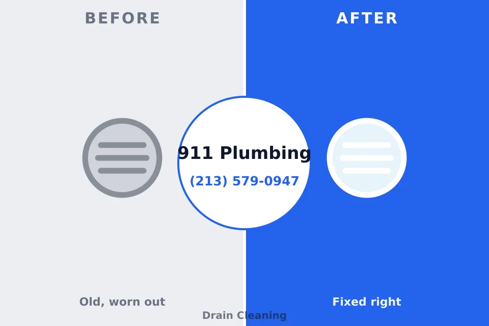 Before and after: plumbing company Abbeville, GA